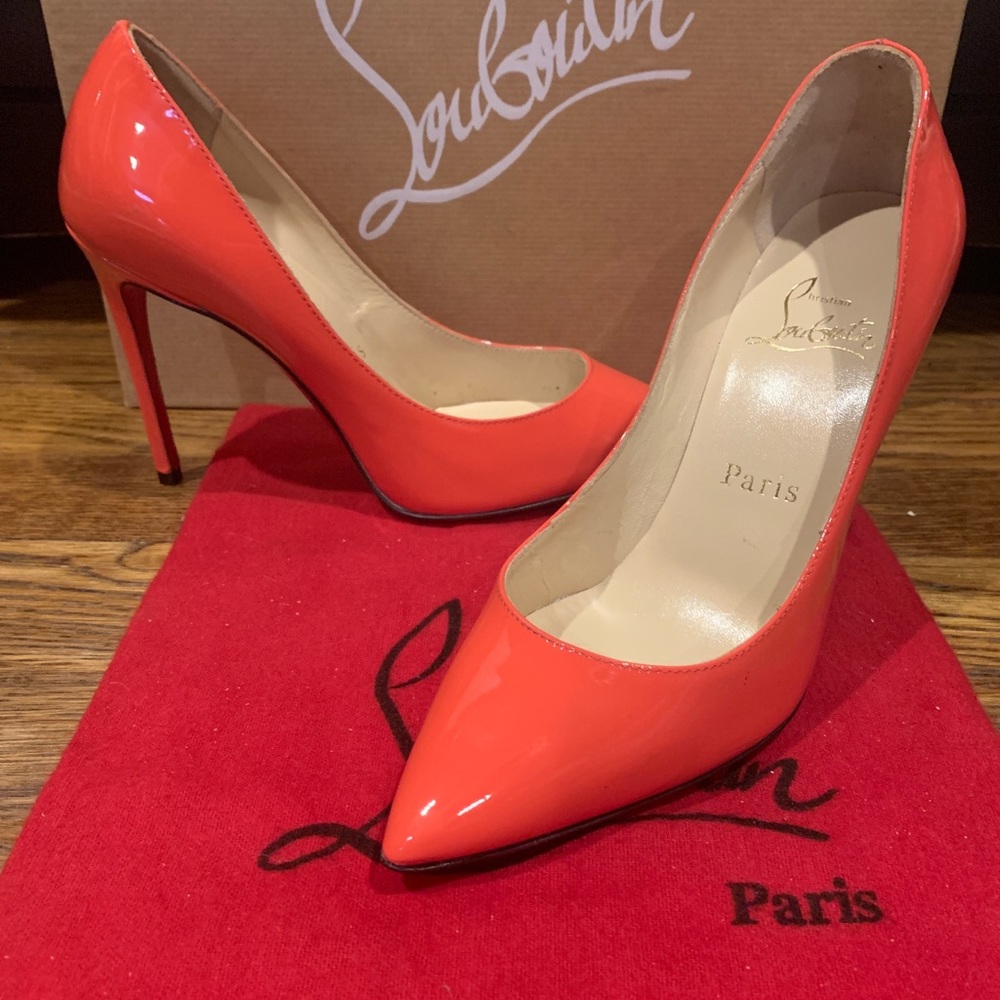 💲SOLD💲New Christian louboutin orange pigalle